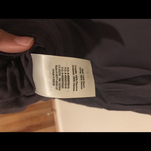 Aritzia Wilfred Free Vivenen Dress Charcoal/blue - Picture 5 of 5